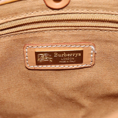 BurberrySs Nova Check Shoulder Bag PVC Blue Auth 75452