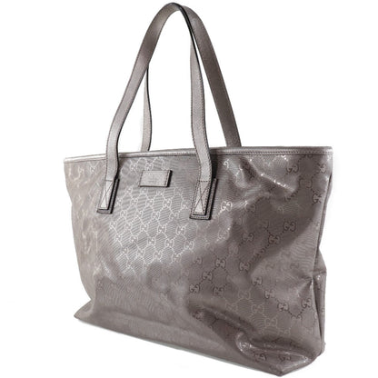 Gucci Gg Imprimé Brown Canvas Tote Bag