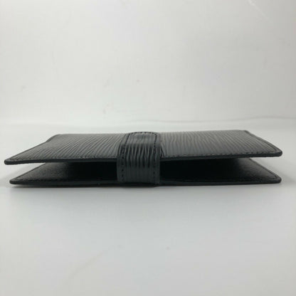 Louis Vuitton Black Leather Viennois wallet accessories