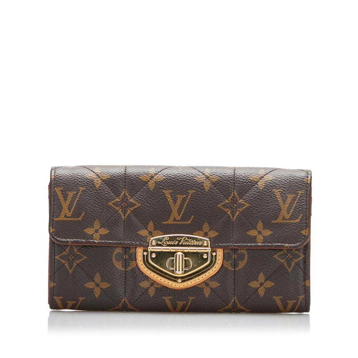 Louis Vuitton Brown Canvas Pallas wallet accessories