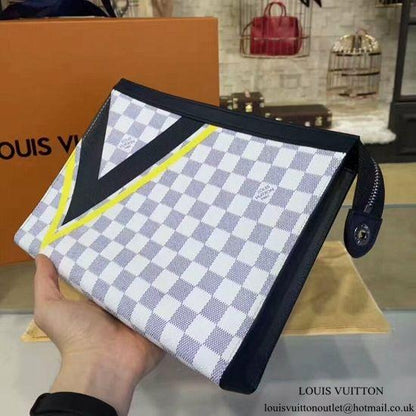 Louis Vuitton Pochette Voyage MM Damier Azur Canvas