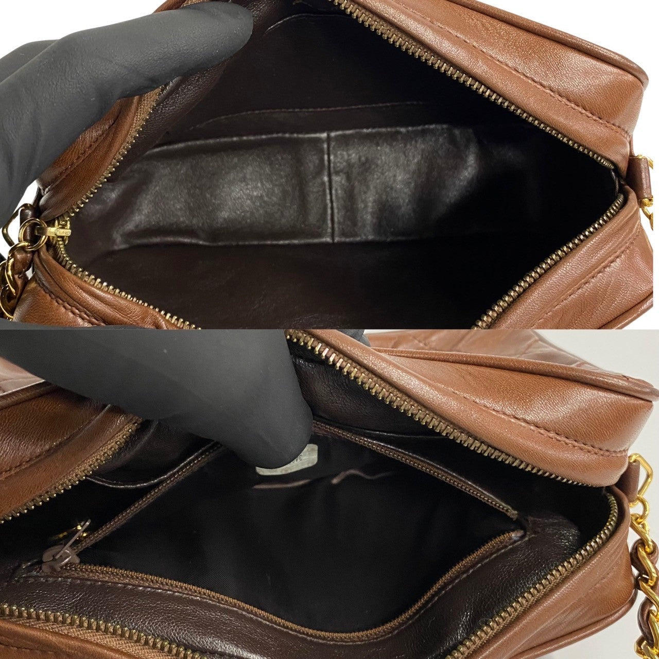 Chanel CC Matelasse Camera Bag  Leather Crossbody Bag in Good condition