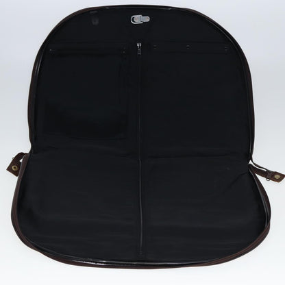 BURBERRYSs Nova Check Garment Cover Canvas Beige Brown Auth 75841