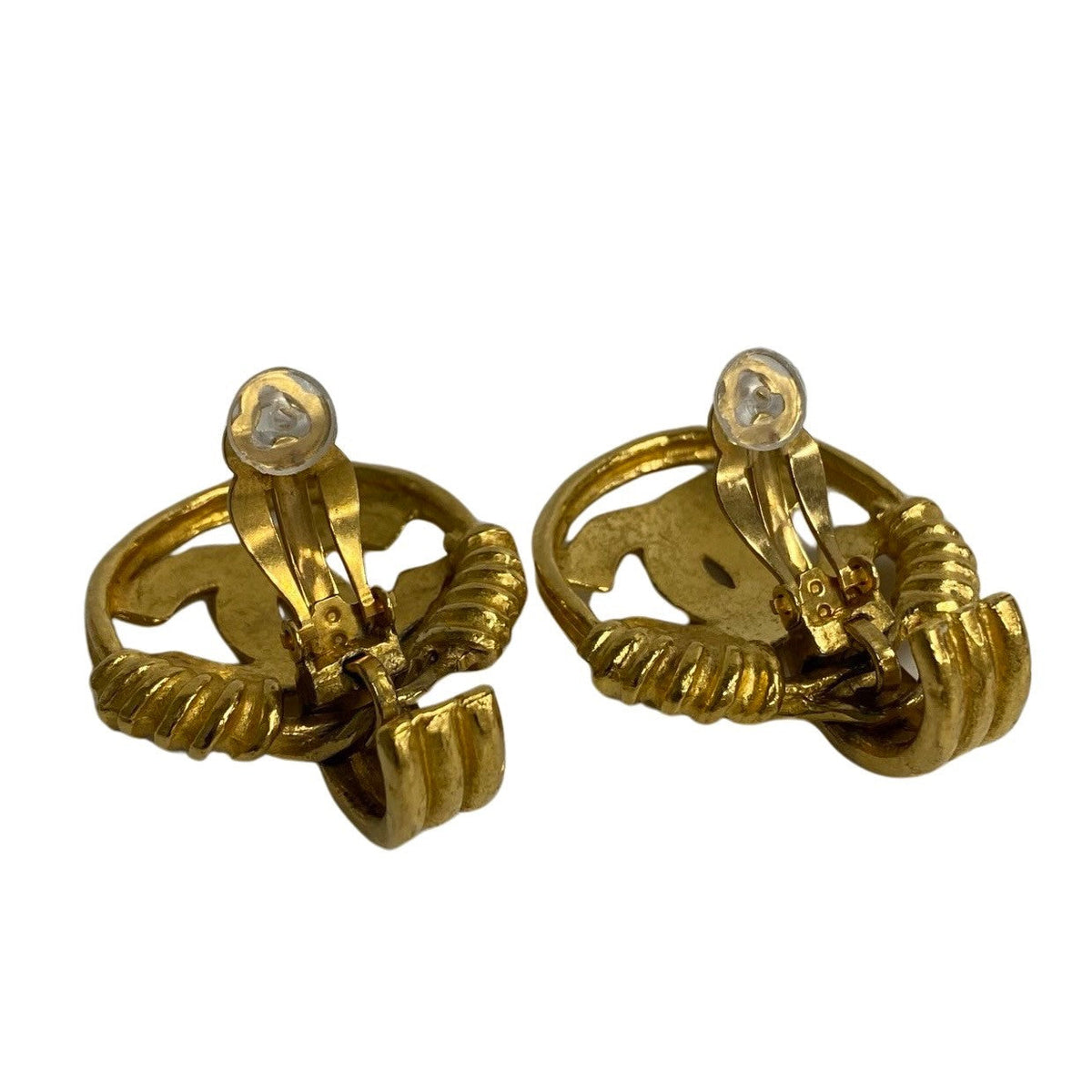 CHANEL Earring Gold Plated gold