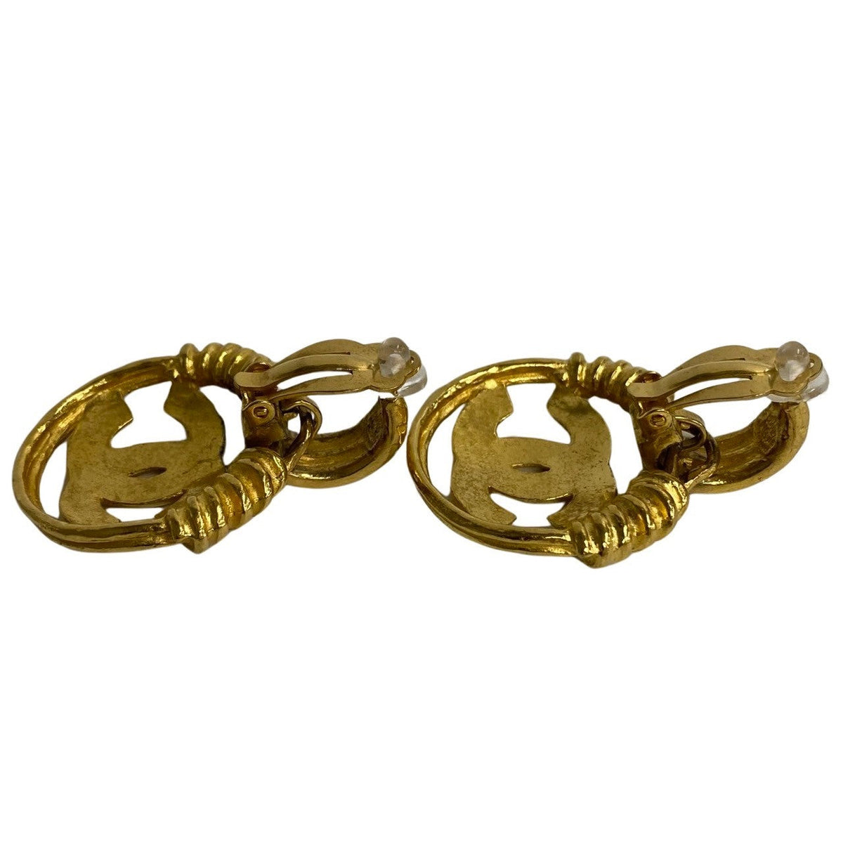 CHANEL Earring Gold Plated gold
