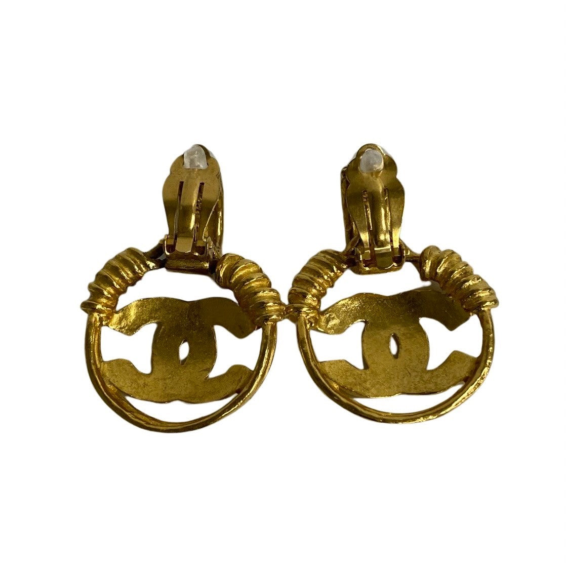 CHANEL Earring Gold Plated gold