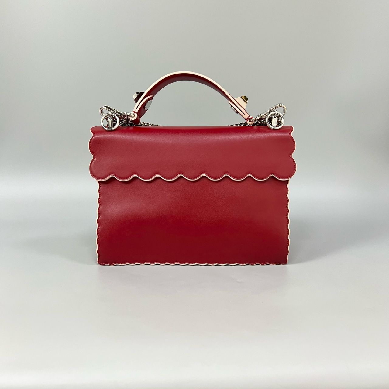 Fendi kan I bag 26*18*8cm red XJ10867