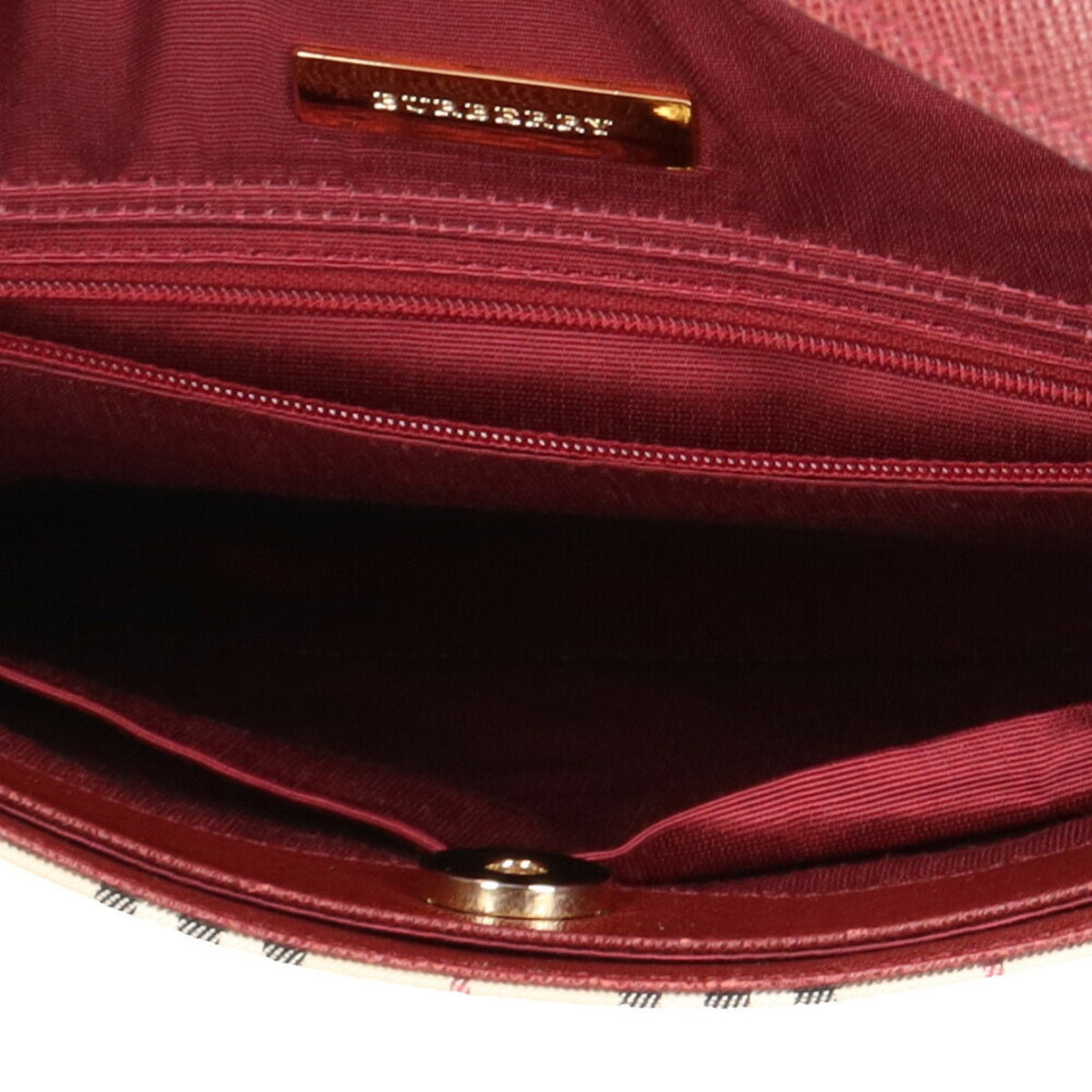 BURBERRY Nova Check Shoulder Bag