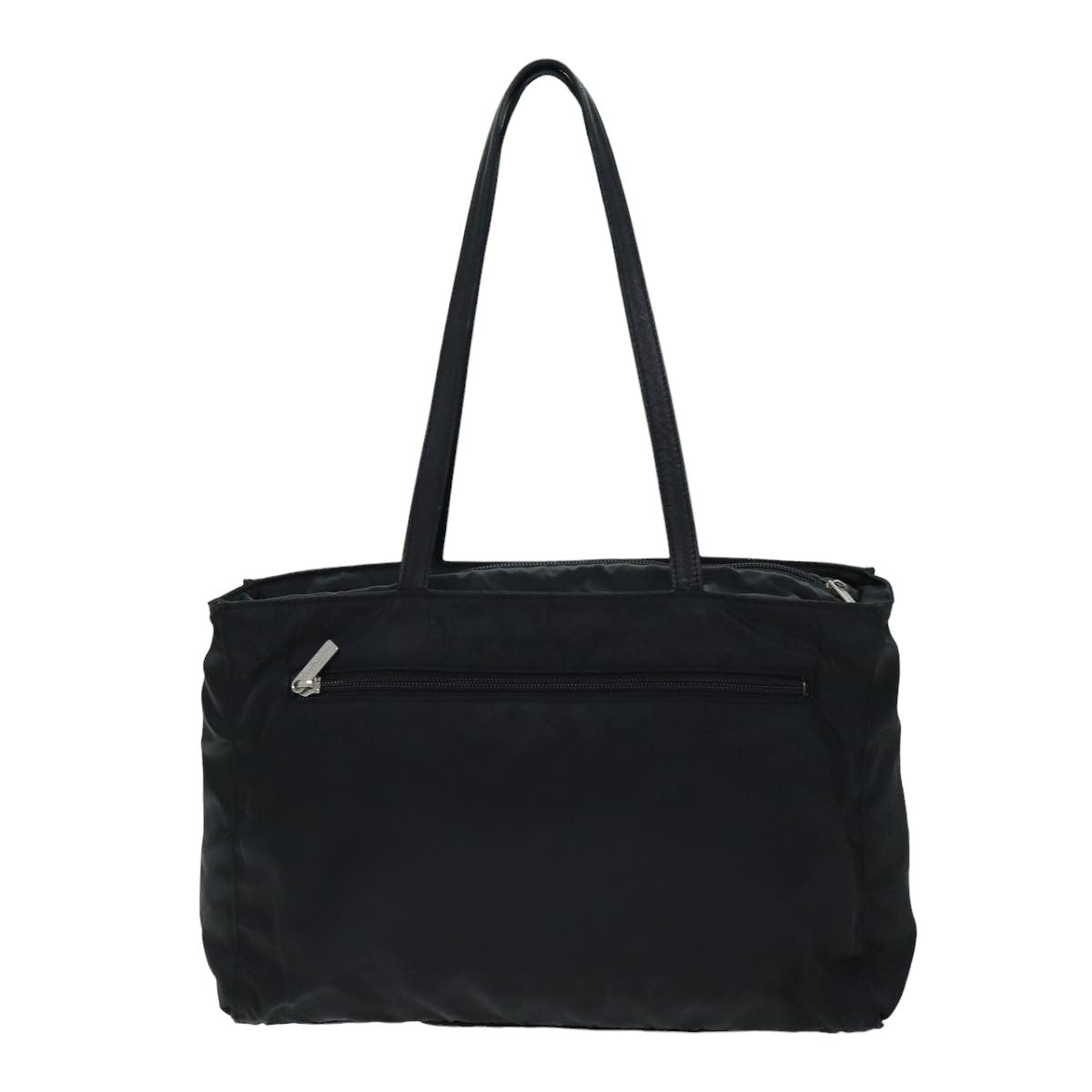 BurberrySs Tote Bag Nylon Black Auth 76211