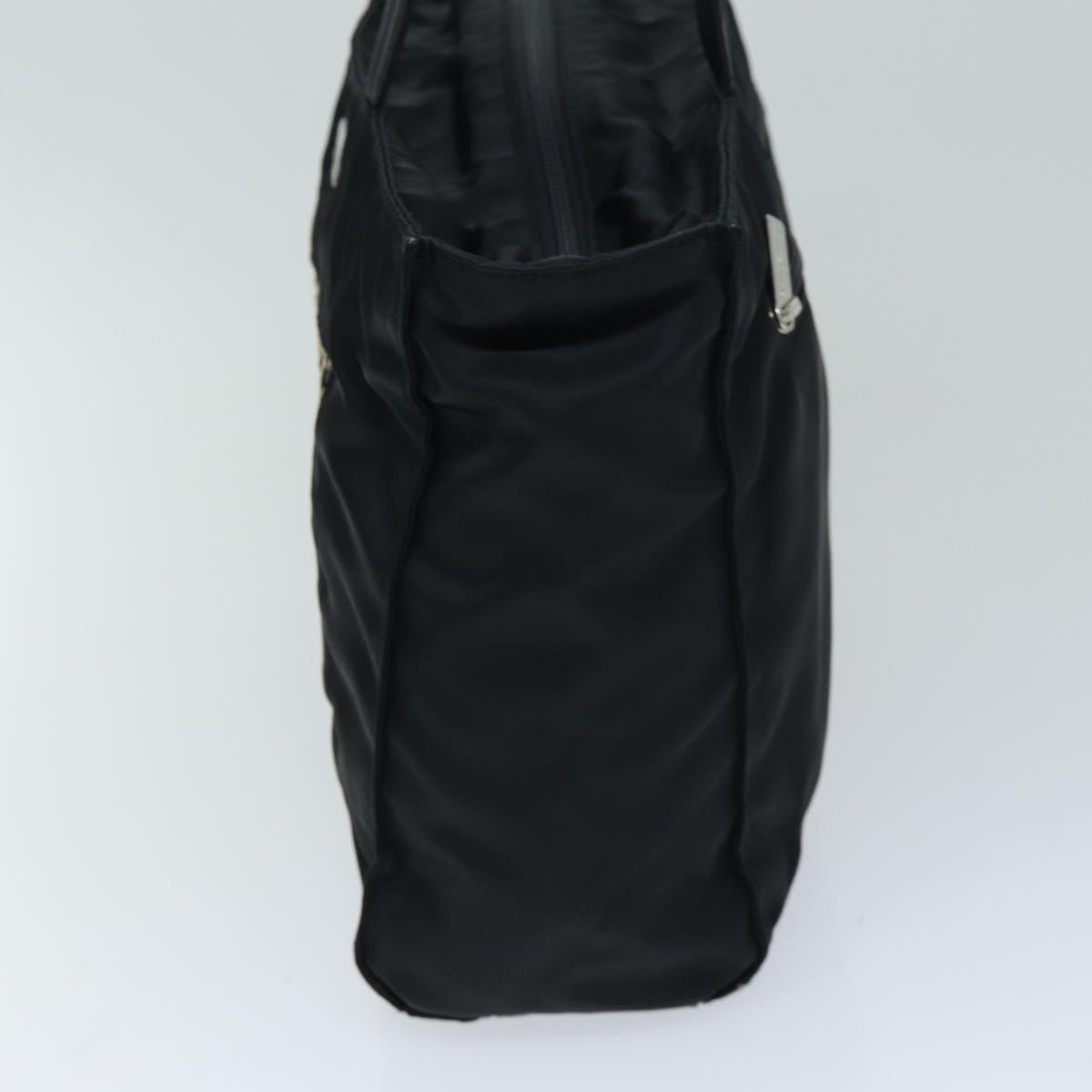 BurberrySs Tote Bag Nylon Black Auth 76211