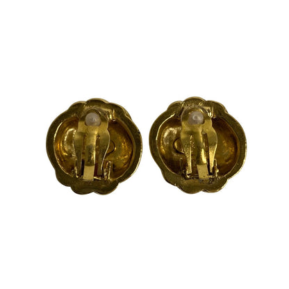 CHANEL Earring Gold Plated gold