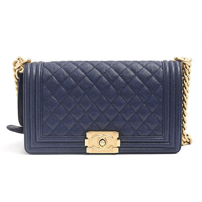 Chanel Caviar Boy Chanel Chain Shoulder Bag