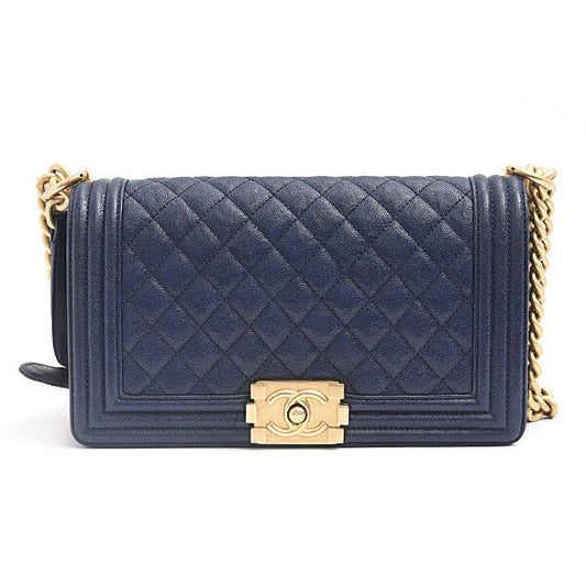 Chanel Caviar Boy Chanel Chain Shoulder Bag