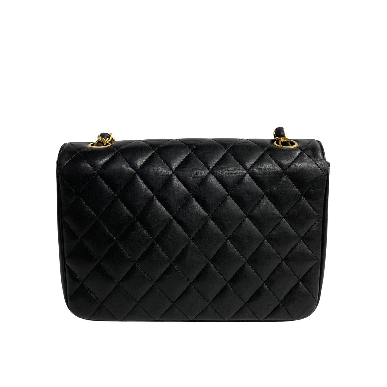 Chanel CC Half Moon Flap Crossbody Bag Leather Crossbody Bag in Good condition