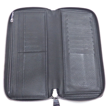 Louis Vuitton Black Leather Zippy wallet wallet accessories
