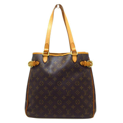 Louis Vuitton Brown Canvas Batignolles Vertical shoulder bag