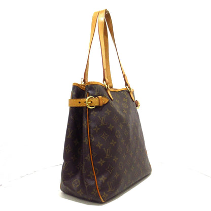 Louis Vuitton Brown Canvas Batignolles Vertical shoulder bag