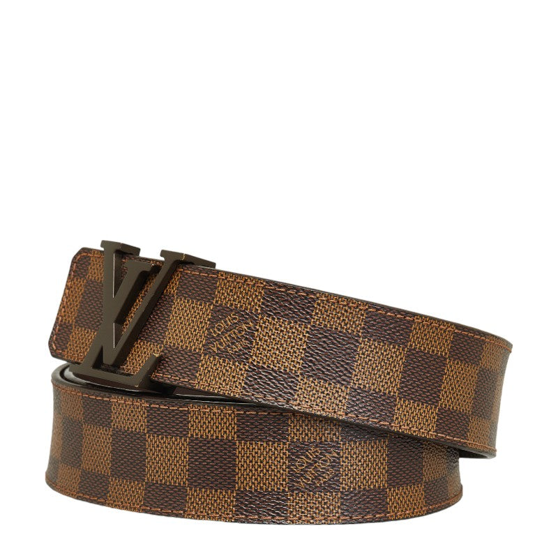 Louis Vuitton Sanctuary Initial Belt M9807 Brown PVC Leather  Louis Vuitton