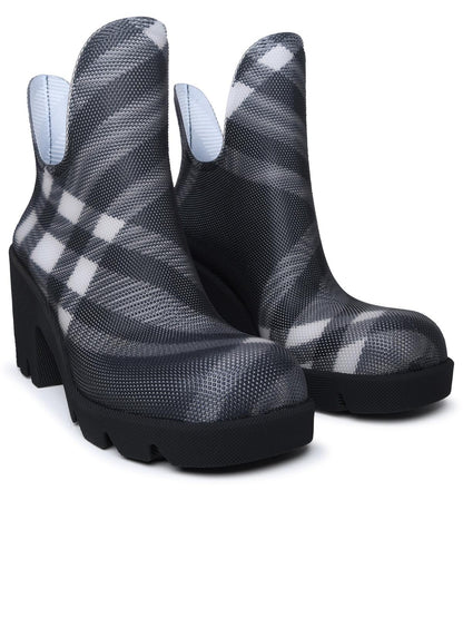 Burberry Two-Tone Rubber Boot Woman