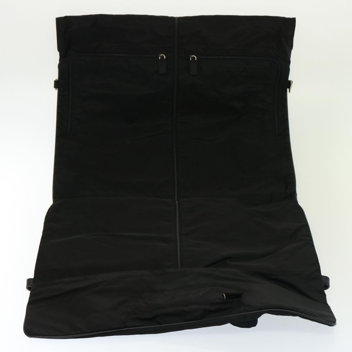 PRADA Garment Cover Nylon Black Auth 77086