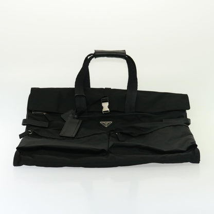 PRADA Garment Cover Nylon Black Auth 77086