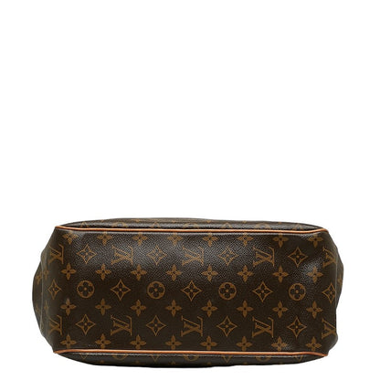Louis Vuitton Monogram Batignol Vertical s Bag M51153 Brown PVC Leather  Louis Vuitton