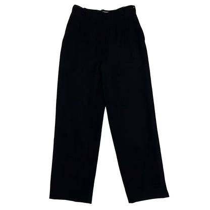 CHANEL Pants wool black 38