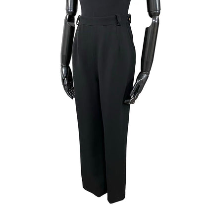 CHANEL Pants wool black 38