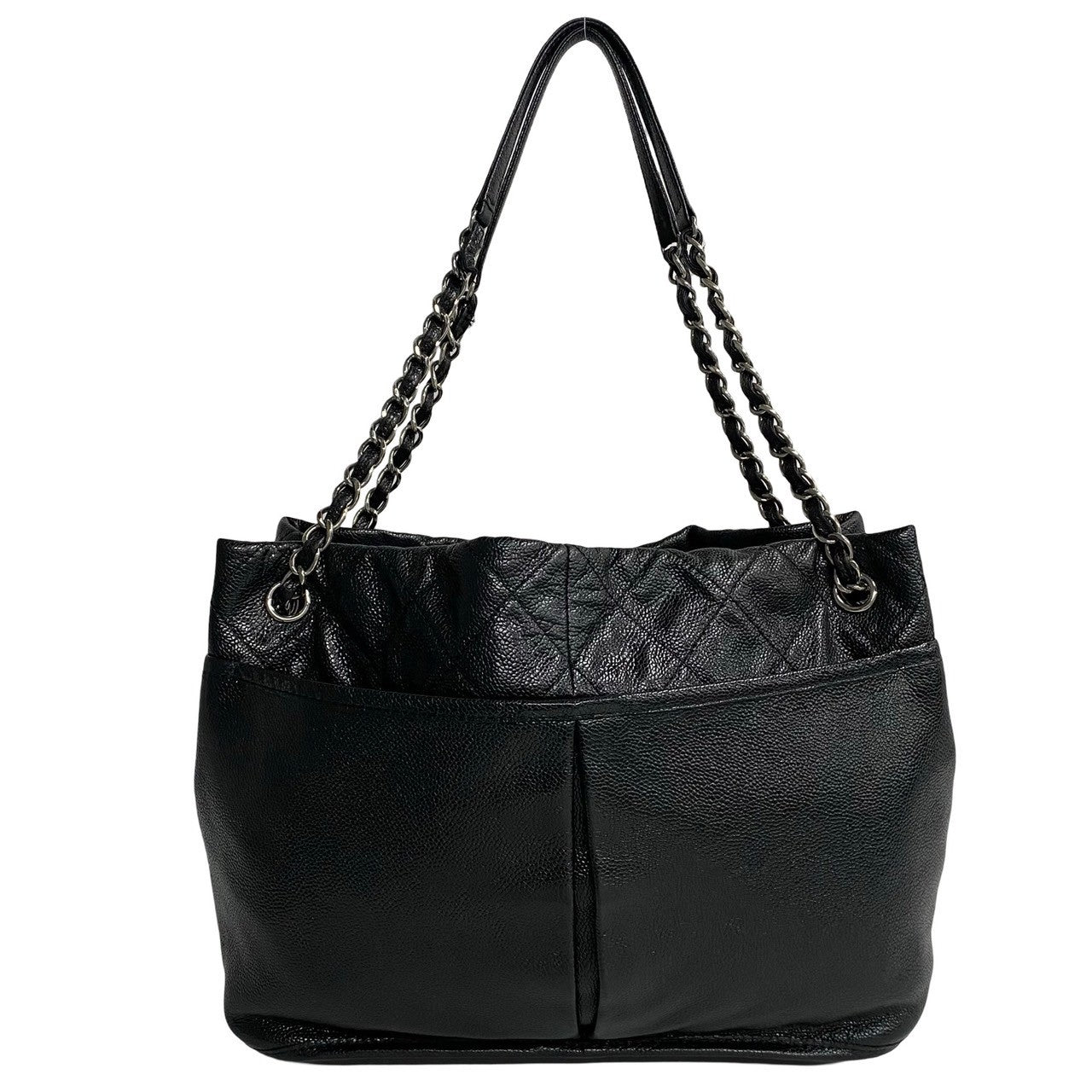 Chanel Matelasse Coco Caviar Skin Chain Semi Shoulder Bag Leather Shoulder Bag 21559 in Good condition