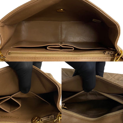 Chanel Matelasse Lambskin Chain Mini Shoulder Bag Leather Shoulder Bag 34194 in Good condition