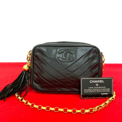 Chanel Coco Mark V Stitch Lambskin Shoulder Bag