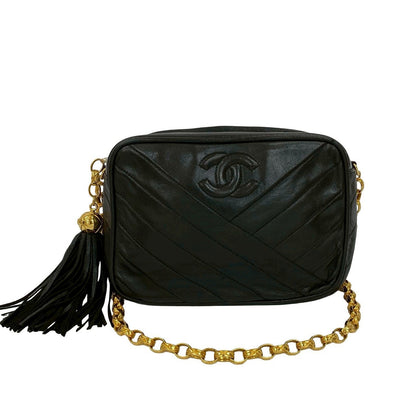 Chanel Coco Mark V Stitch Lambskin Shoulder Bag