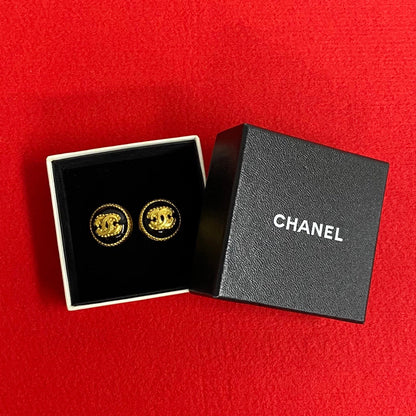 CHANEL Earring Gold Plated gold