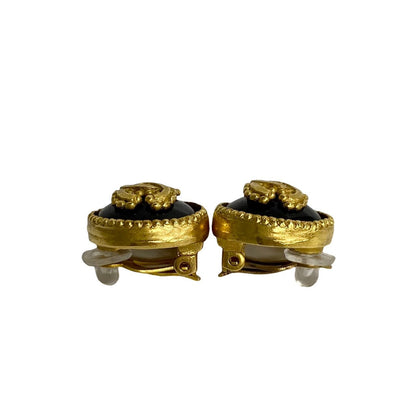 CHANEL Earring Gold Plated gold
