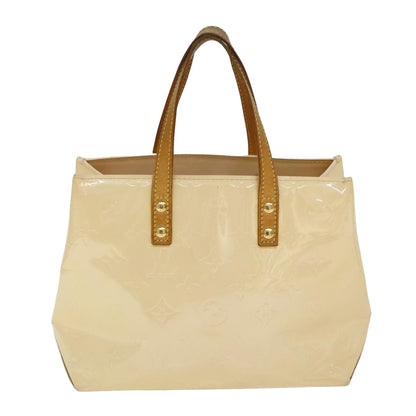 LOUIS VUITTON Monogram Vernis Reade PM Bag Marshmallow Pink M91306 LV Auth 77554