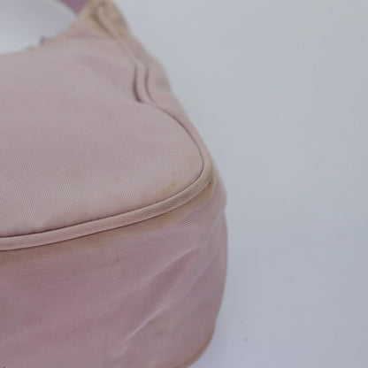 PRADA Hand Bag Nylon Pink Auth 77626