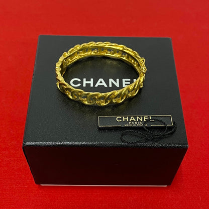 CHANEL Bangle Gold Plated gold