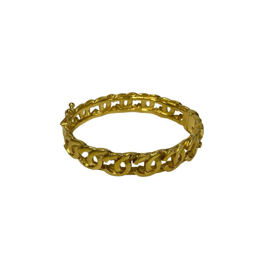 CHANEL Bangle Gold Plated gold