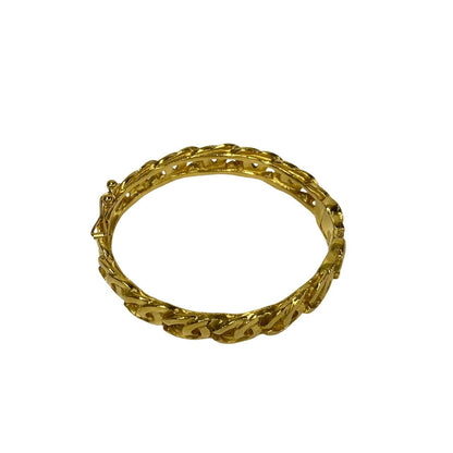 CHANEL Bangle Gold Plated gold