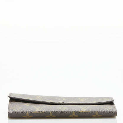 Louis Vuitton Brown Canvas Sarah wallet accessories