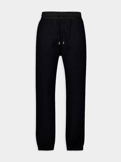 Logo Embroidered Fleece Sweatpants