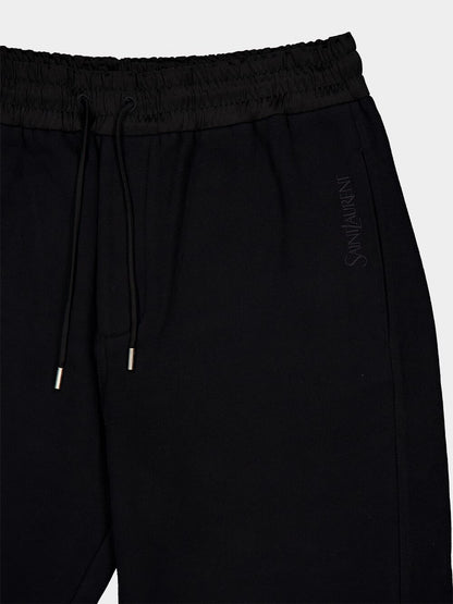 Logo Embroidered Fleece Sweatpants