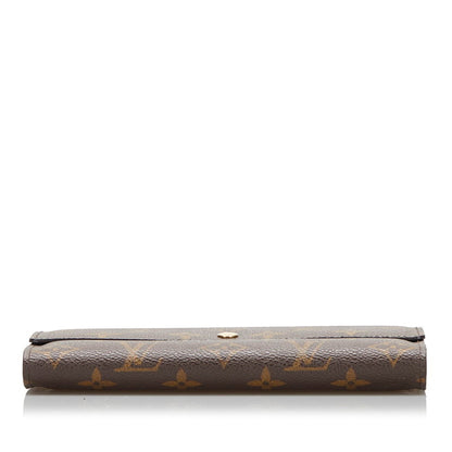 Louis Vuitton Brown Canvas Sarah wallet accessories