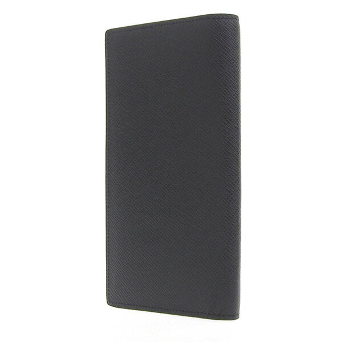 Louis Vuitton Black Leather Portefeuille Brazza wallet accessories