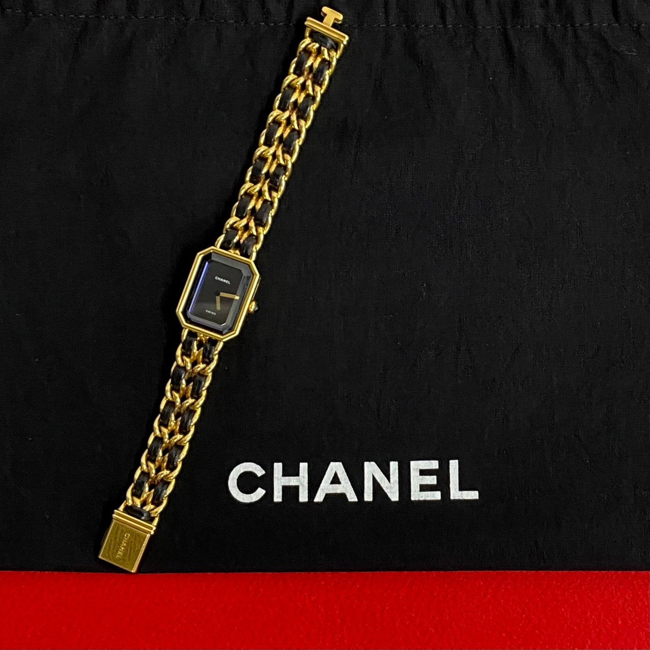 CHANEL Watches Stainless steel gold Premiere L