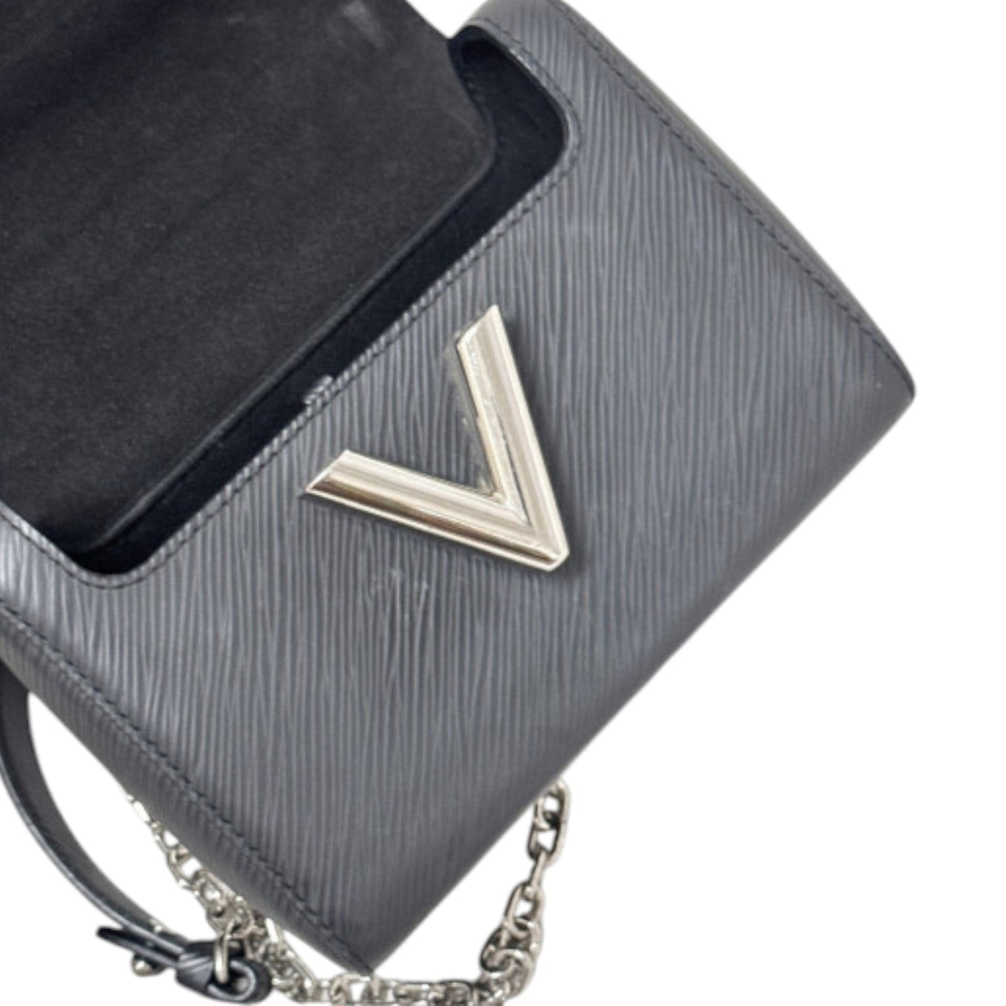 Louis-Vuitton Twist PM Epi Leather Shoulder Black SHW