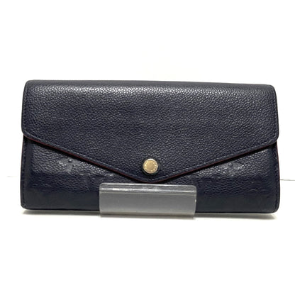 Louis Vuitton Black Leather Sarah wallet accessories