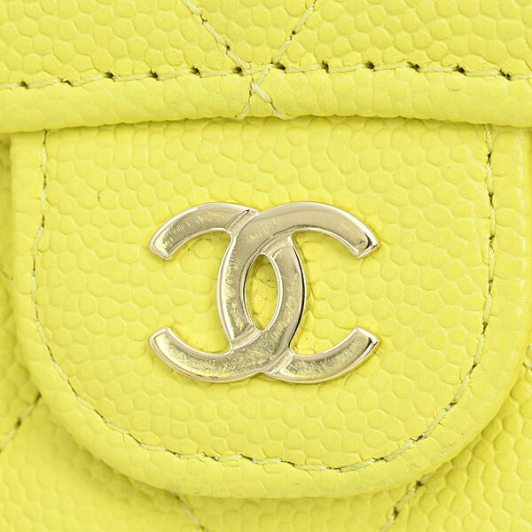 Chanel Matelasse Small Tri-fold Wallet Leather Wallet