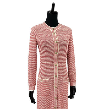 CHANEL one piece cotton pink 34