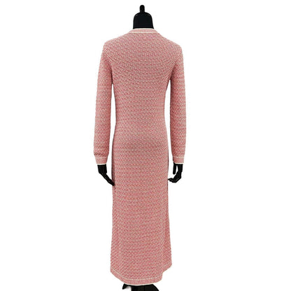 CHANEL one piece cotton pink 34